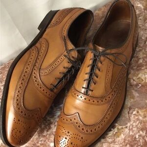 Allen Edmonds McAllister Dress Shoes Men’s Size 11 D Wingtip Oxford Walnut 6235